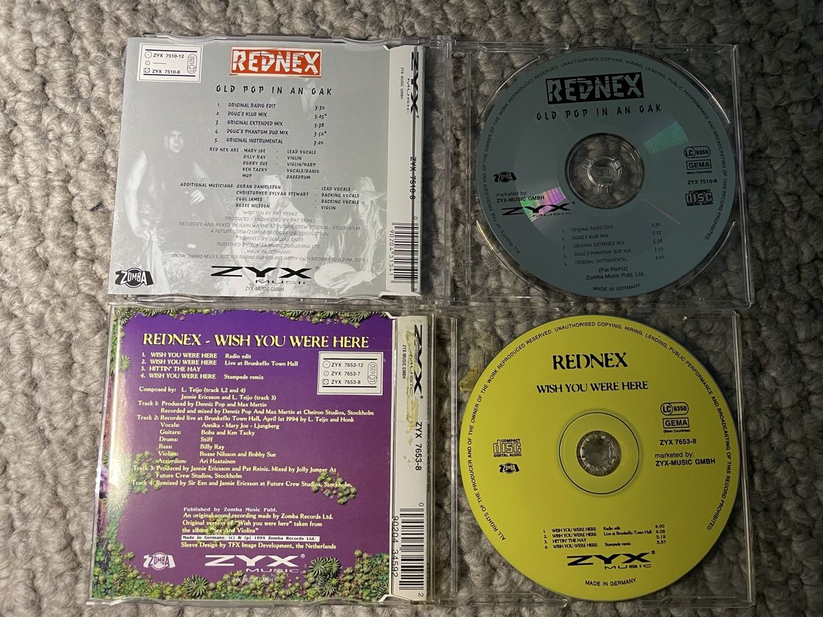CDs: 4x Rednex – Neuf (Voir description) à Reinach AG par trigger7811 1