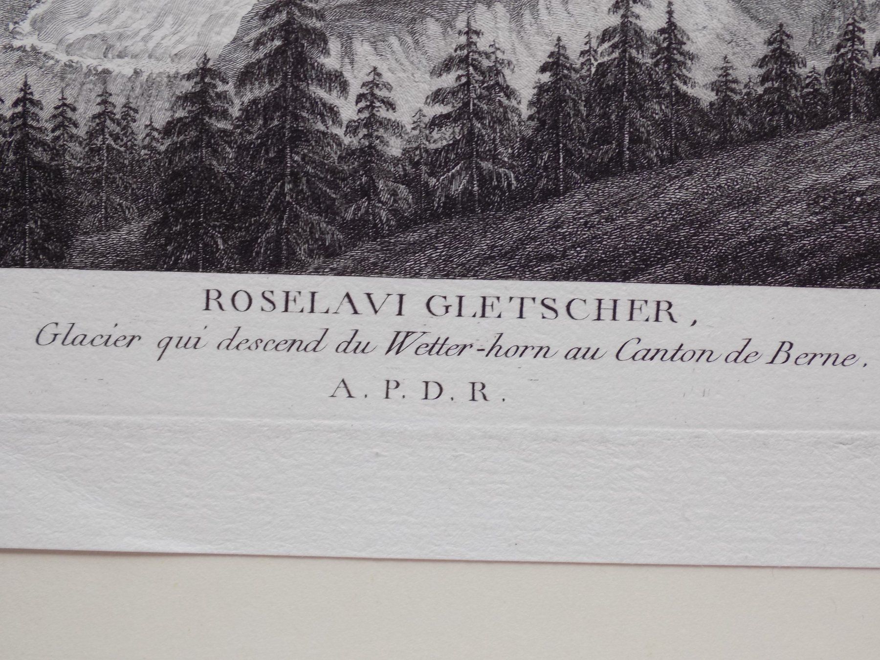 Stiche: Rosenlauigletscher – Gebraucht aus Risch von Rischli15 2
