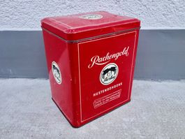 alte Blechdose Dose RACHENGOLD HUSTENBONBONS BONBONS HUSTEN