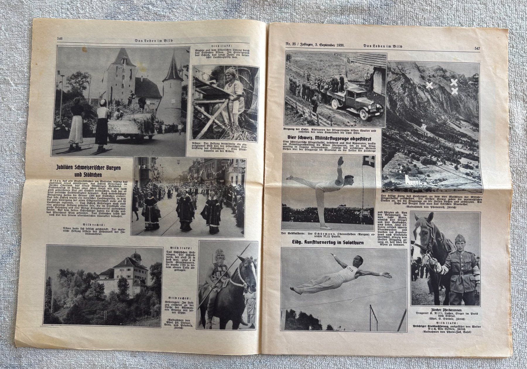 Zeitschriften & Magazine: DAS LEBEN IM BILD 03. SEPTEMBER 1938 – Gebraucht aus Ostermundigen von wini63 1