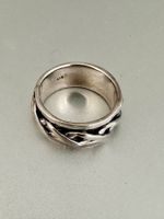 Vintage 925 Silber Spinner Ring: ca. 56