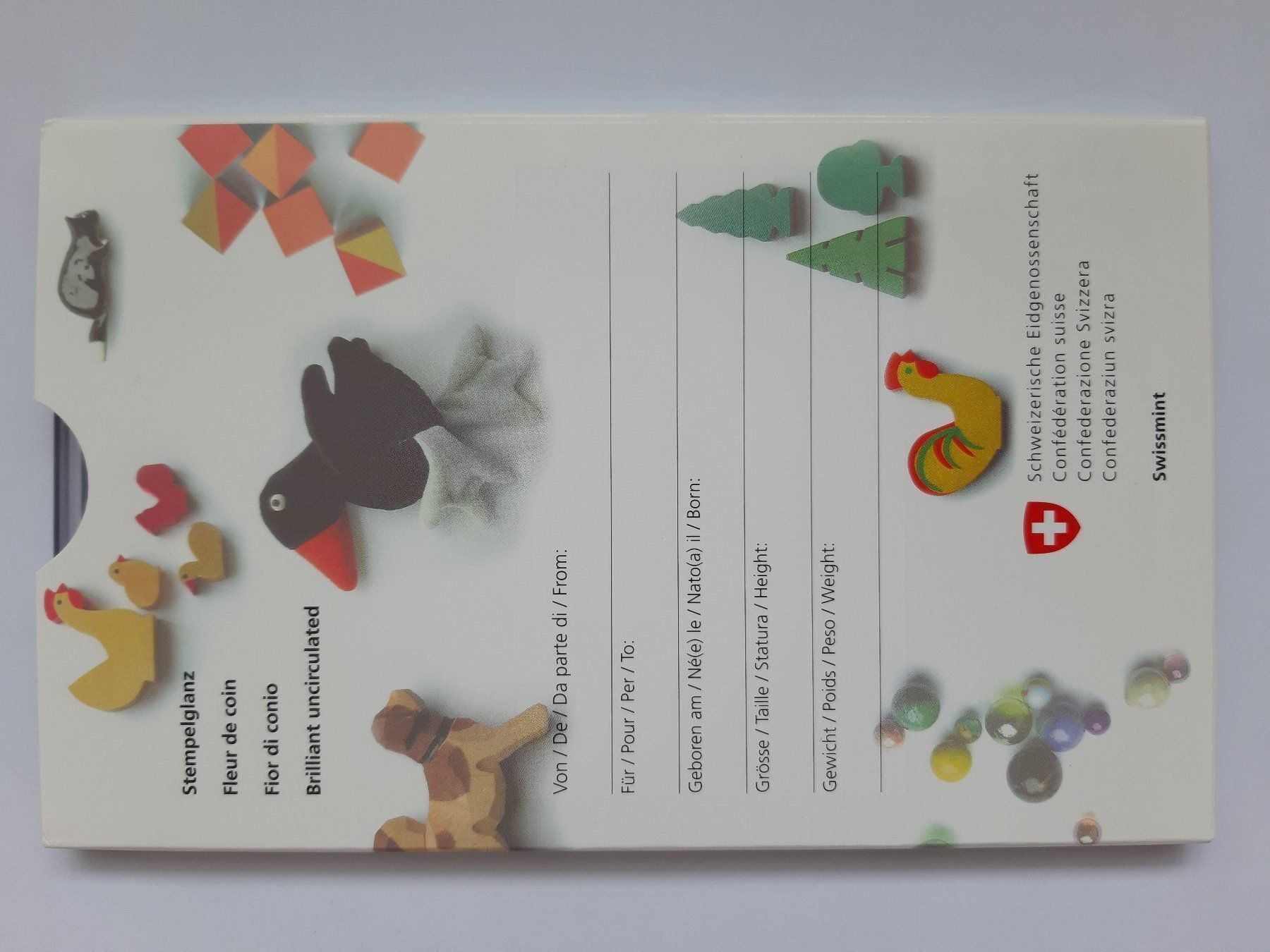 Tutti le monete: Baby Münzsatz 2007 NEU! – Nuovo e nell'imballaggio originale da Pfäffikon ZH venduto da Schweizer_Muenzen 1