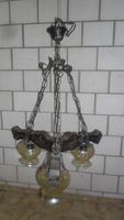 Deckenlampe / Hängelampe - alt , Holz