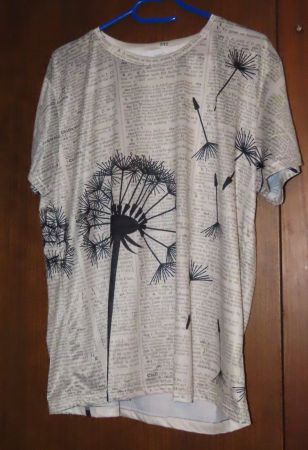 T-shirt original pissenlit, idéal pour le printemps!