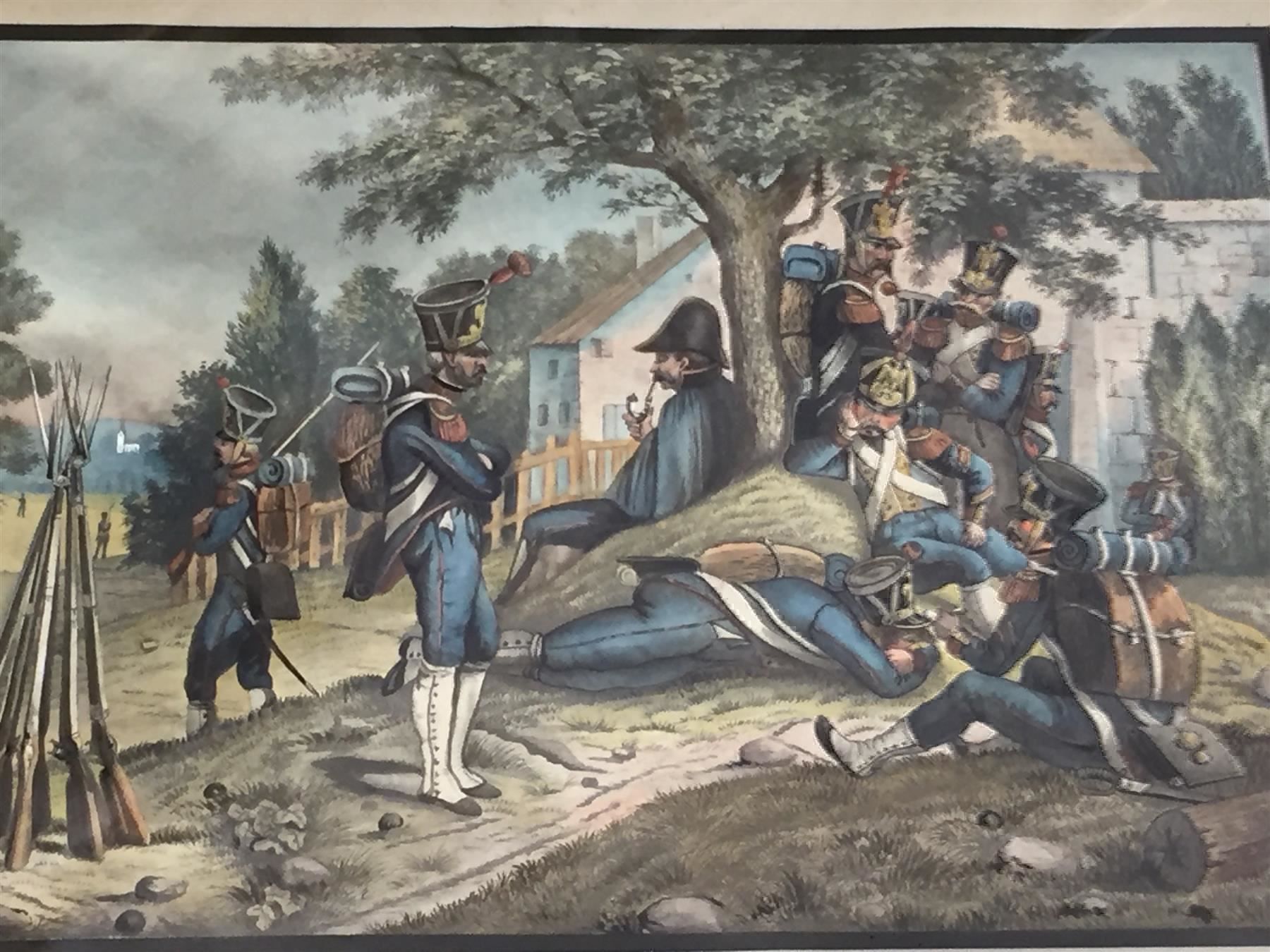 Foto & Immagini: 2 antike Militaria Armee Aquatinta – Usato da Bern venduto da Jwpm66 6