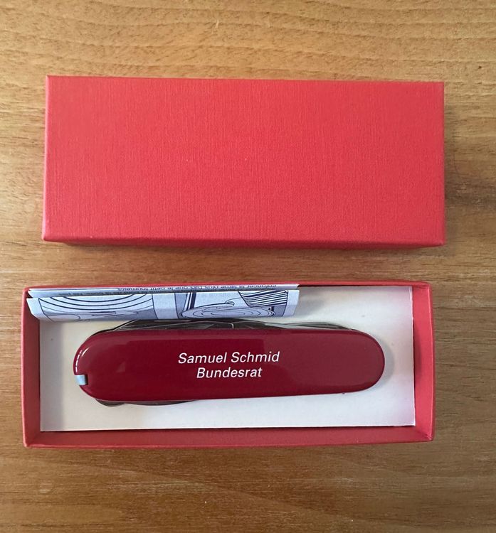 Swiss Army Knife, Sackmesser, Samuel Schmid (VICTORINOX) (Neu und ...