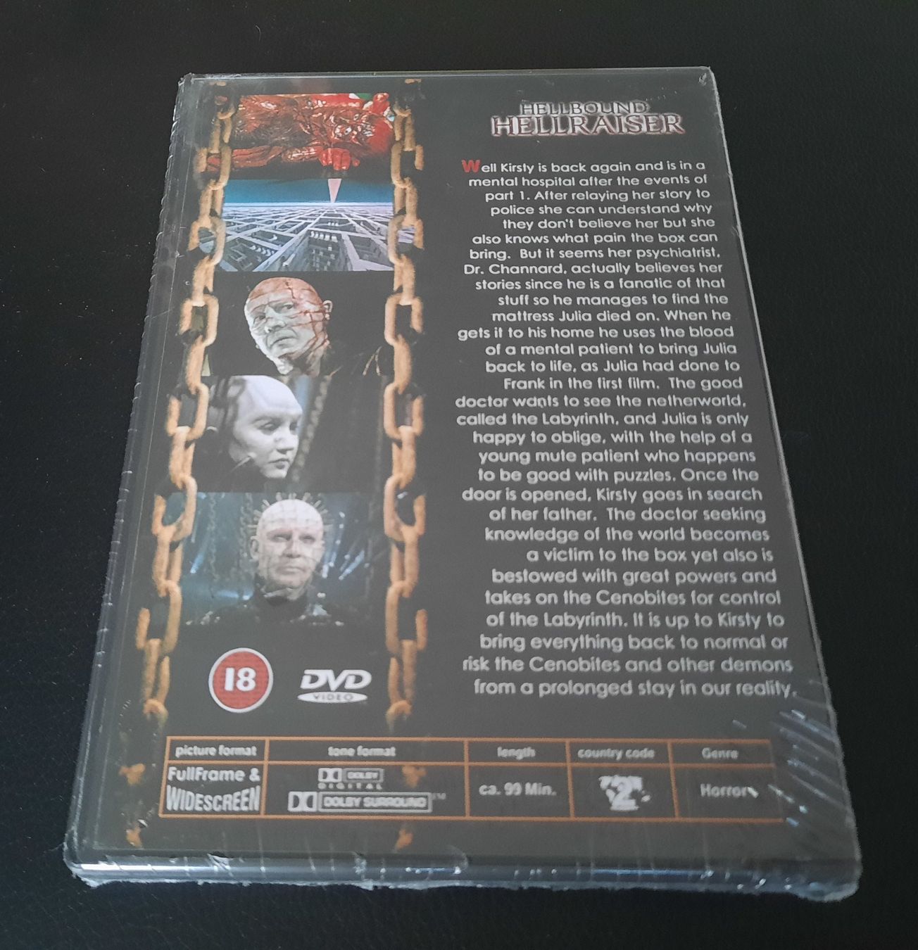 Alle DVDs: Hellbound Hellraiser 2 uncut OVP – Neu und originalverpackt aus Dietwil von Vrilodin 1