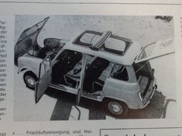 Prospekt Renault Echos der Presse zu R4 1963