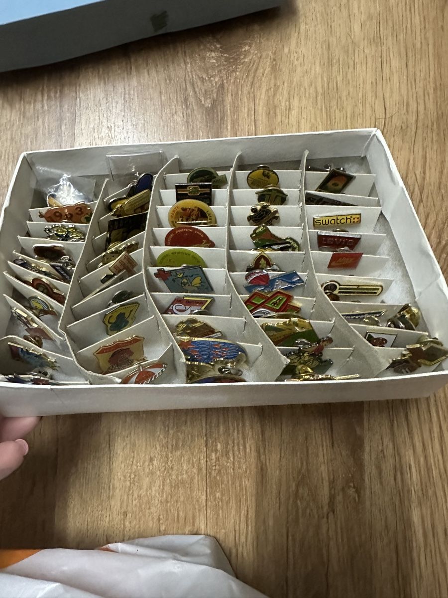Spille & Fermagli: Sammlung Anstecknadeln Pins – Usato da Bettlach venduto da Saray0 1
