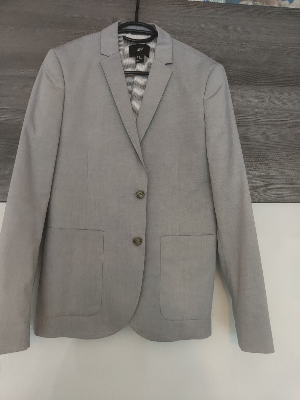 H&M Completi, tute sportive e funzionali: H&M Sakko, hellblau, Grösse 48 – Usato da Effretikon venduto da jeb_l9k5