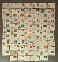Schweiz - 75x FDC und Sonderbriefe mehrheitlich 60er Jahre