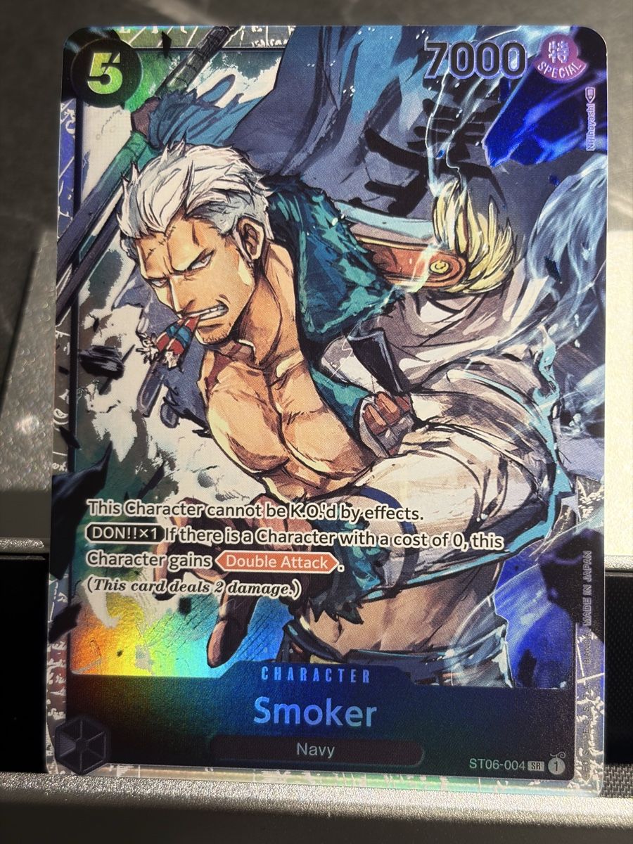 Bandai Carte collezionabili: One Piece ST06-004 Smoker, Englisch – Nuovo (secondo la descrizione) da St. Gallen venduto da cambitcg