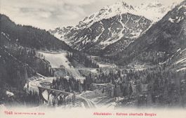 Albulabahn   GR  -   Kehren oberhalb Bergün