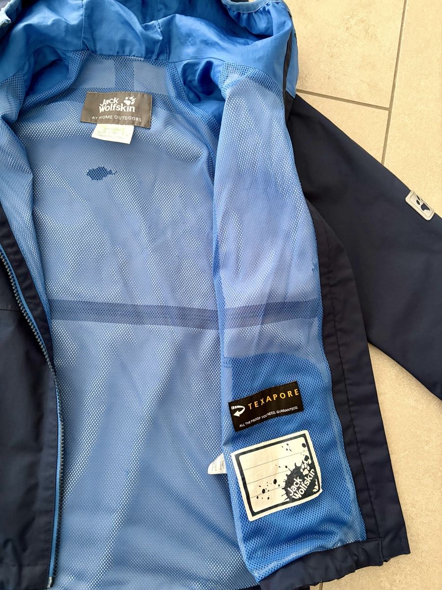 Jack Wolfskin Giacche & Cappotti: Jack Wolfskin Regenjacke Kinder, Gr. 140 – Usato da Oberrüti venduto da Important 2