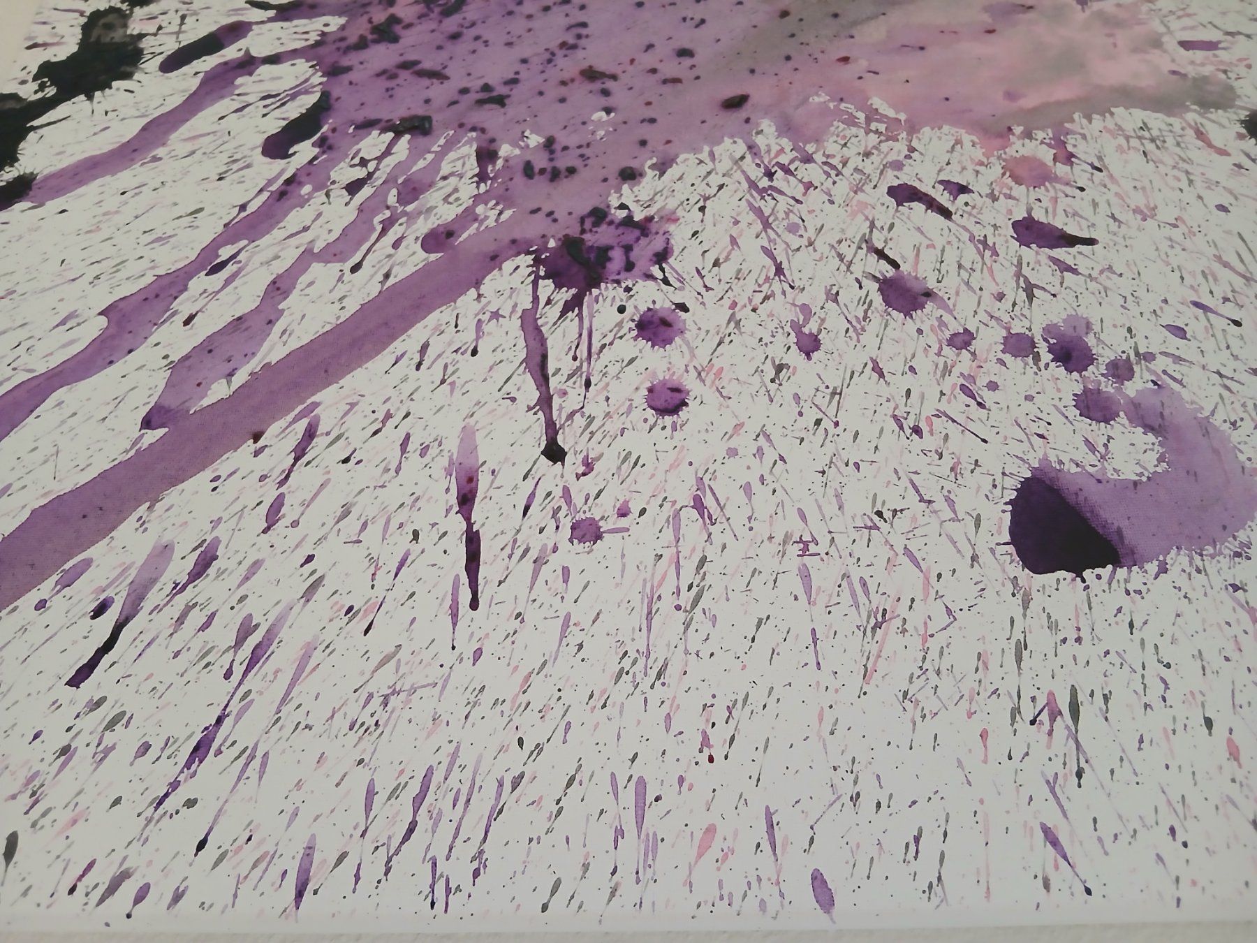 Foto & Immagini: Bild Acryl auf Leinwand Spritztechnik – Usato da Zuzgen venduto da Accelerando 3