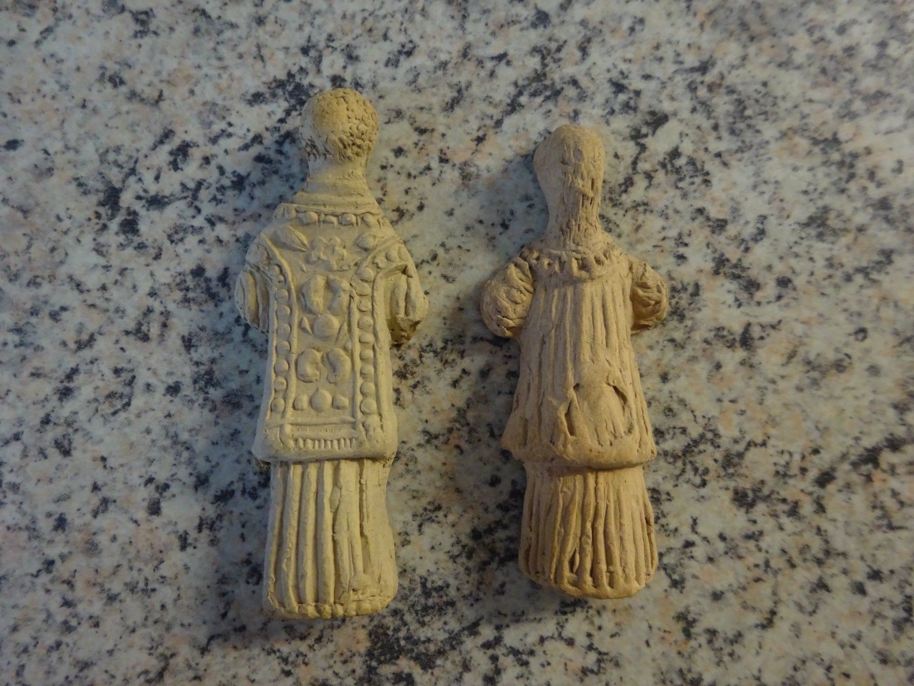 Statuette: Schabfiguren Heiliger Reliquie / Einsiedeln – Usato da Esslingen venduto da eintagammeer 1