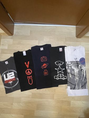 U2 Konzert T-Shirt Sammler Set 1992-2011 super selten!