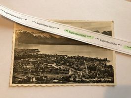 1939 Vevey Bergpanorama  Rarität alt