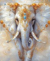 Diamond Painting Elefant-21-Eck-126