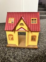 Tree House and Yellow House Set Toy Play Figures