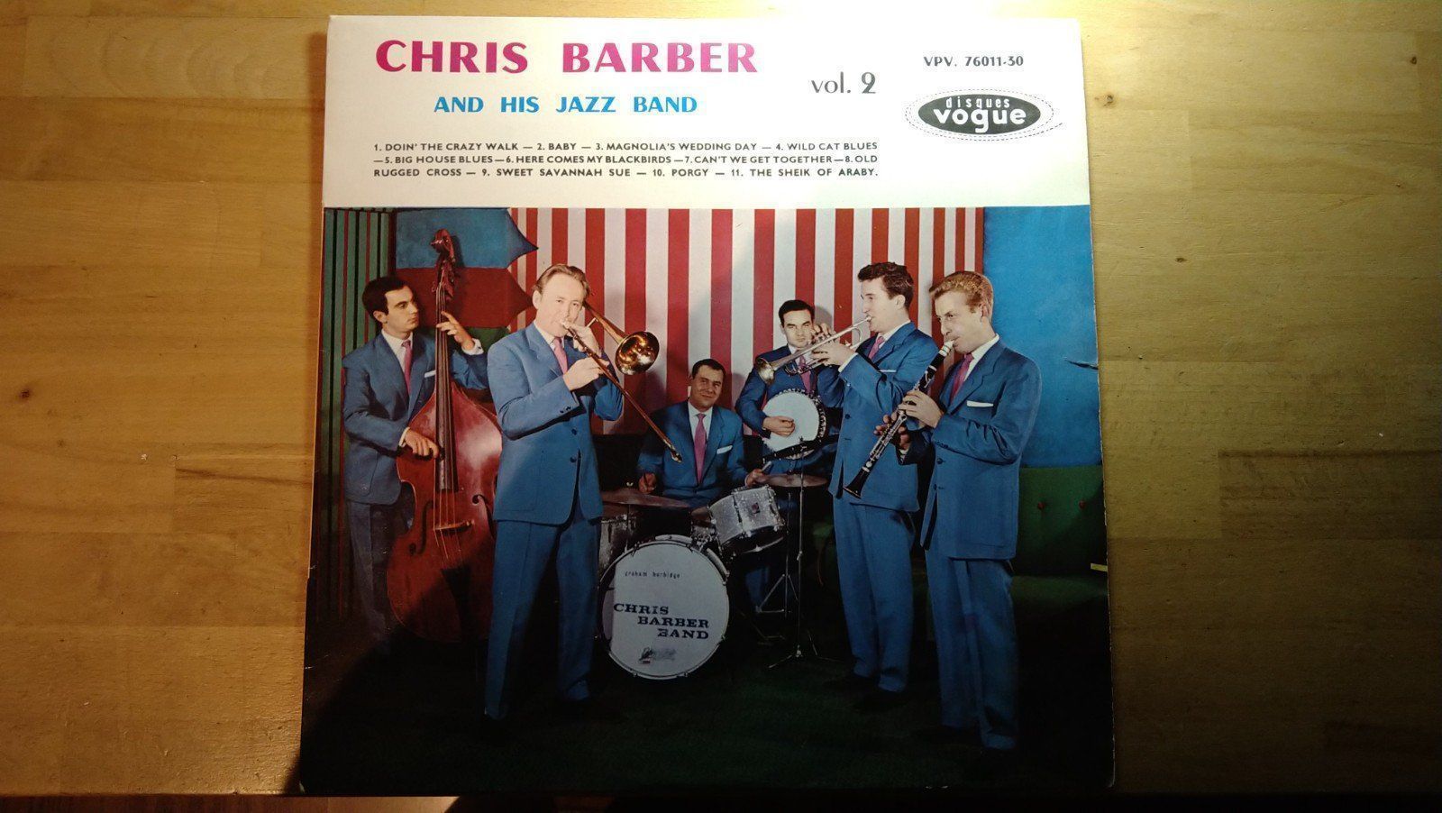 Dischi in vinile: LP Chris Barber Jazz Band Vol 2 – Usato da Gelterkinden venduto da martinom