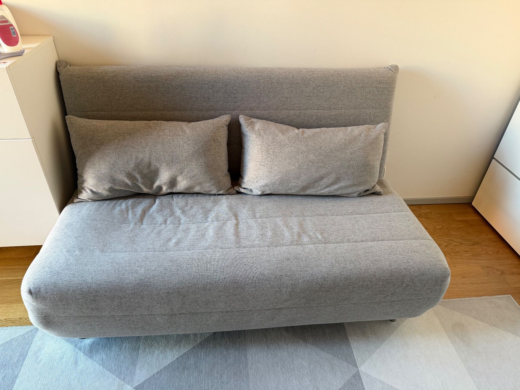 Livique Divani: Bettsofa hellgrau ausklappbar gebrauchter Zustand – Usato da Winterthur venduto da ric_5gcd