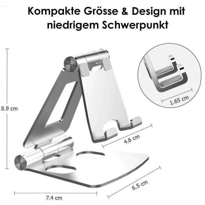 Telefoni cellulari / Smartphones: Handyständer | Faltbar | Flexibel – Nuovo e nell'imballaggio originale da Rotkreuz venduto da Parcore 2