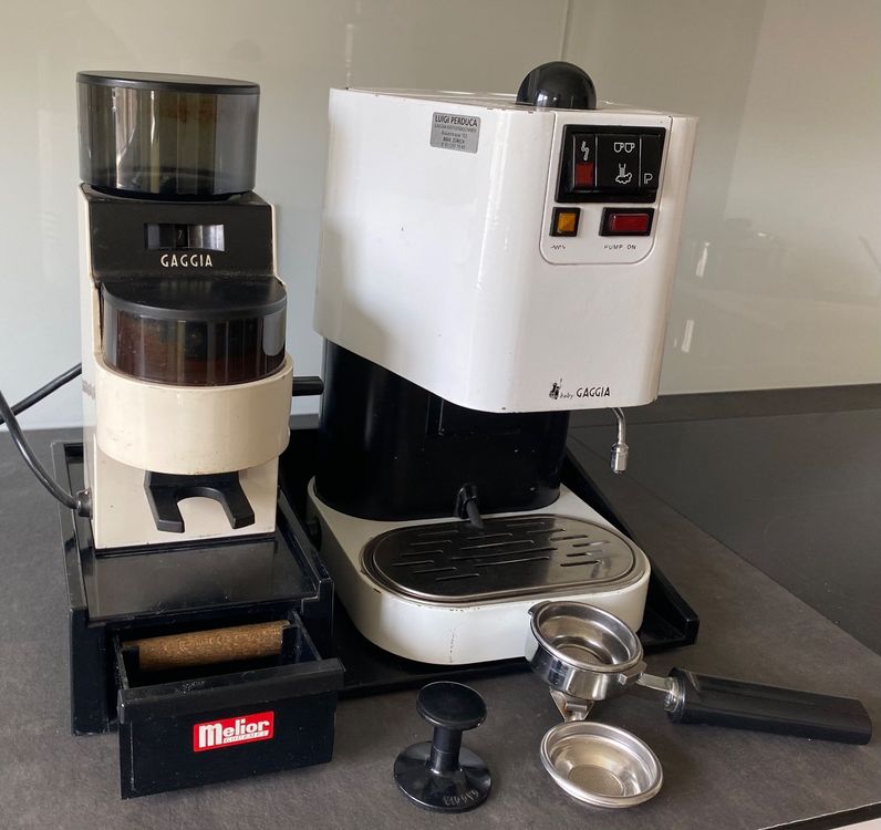 vintage gaggia mit mühle Kaufen auf Ricardo