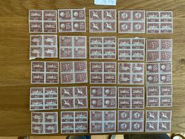 60Fr Ämter Frankaturware ungestempelt postfrisch Sammlung