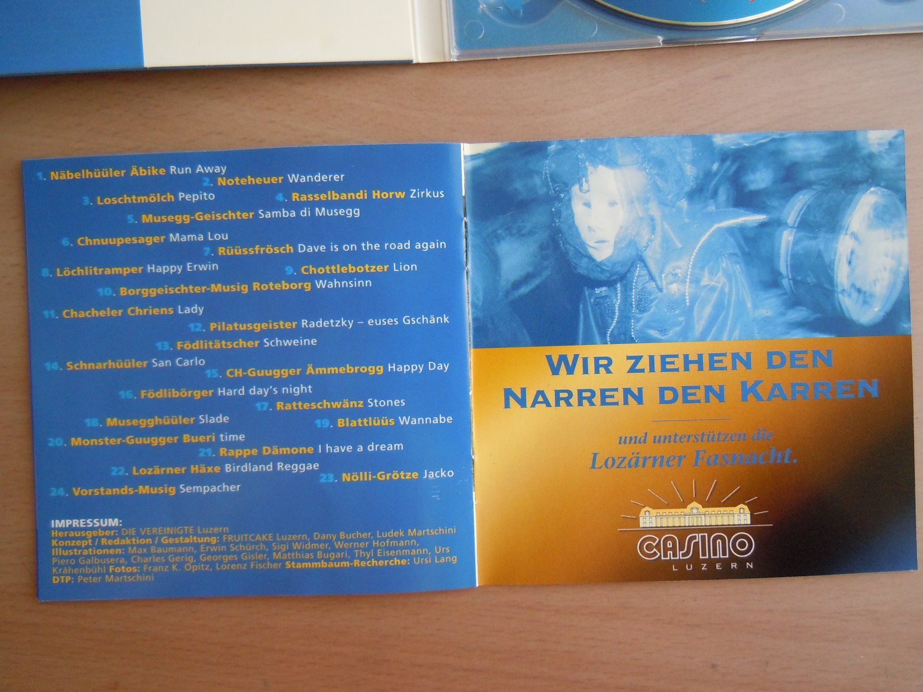 CDs: CD Lozärner Fasnachts Power 2000 Doppel CD – Gebraucht aus Luzern von Baumli1 4