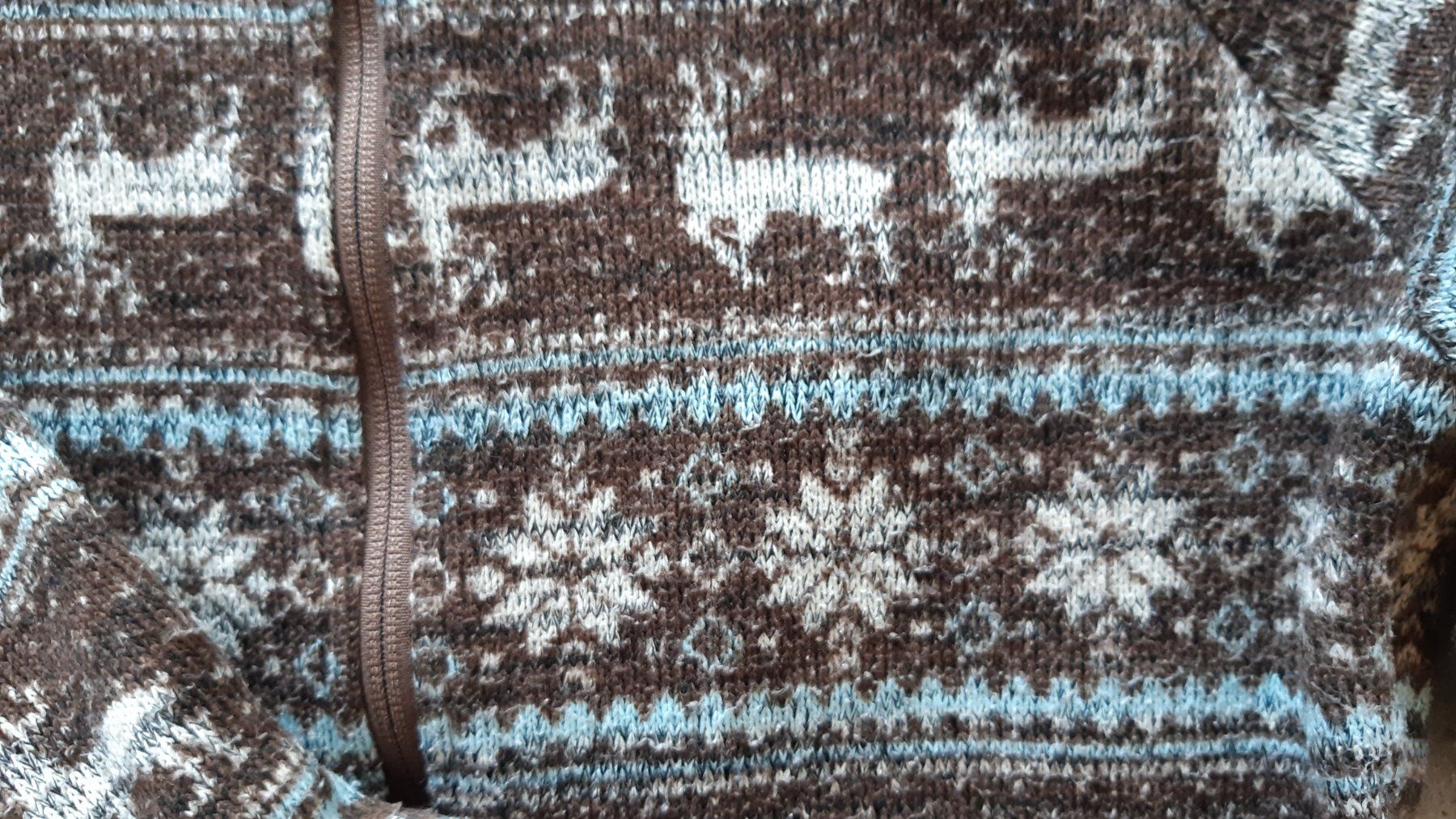 Vaude Giacche: Vaude Strickfleece mit Norwegermuster – Usato da Altdorf UR venduto da slein 2