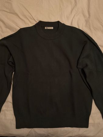 Maglione Zara verde oliva, taglia S, come nuovo! 44