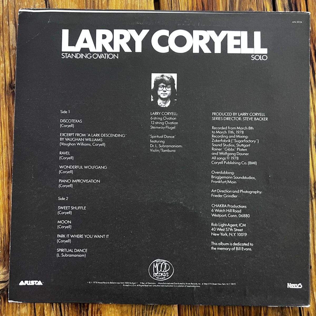 Schallplatten: Larry Coryell Standing Ovation -Vinyl – Gebraucht aus Umiken von mar_p7n9 1