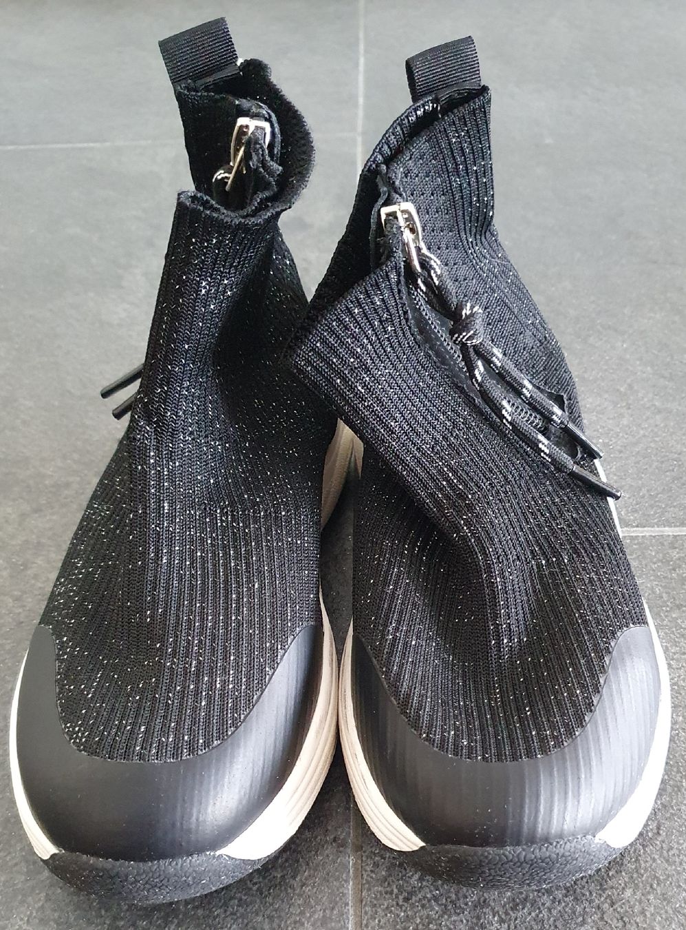 Scarpe per ragazze: Chaussures montantes noires à fermeture éclair, taille 31 – Nuovo (secondo la descrizione) da Prilly venduto da jmf1970 3
