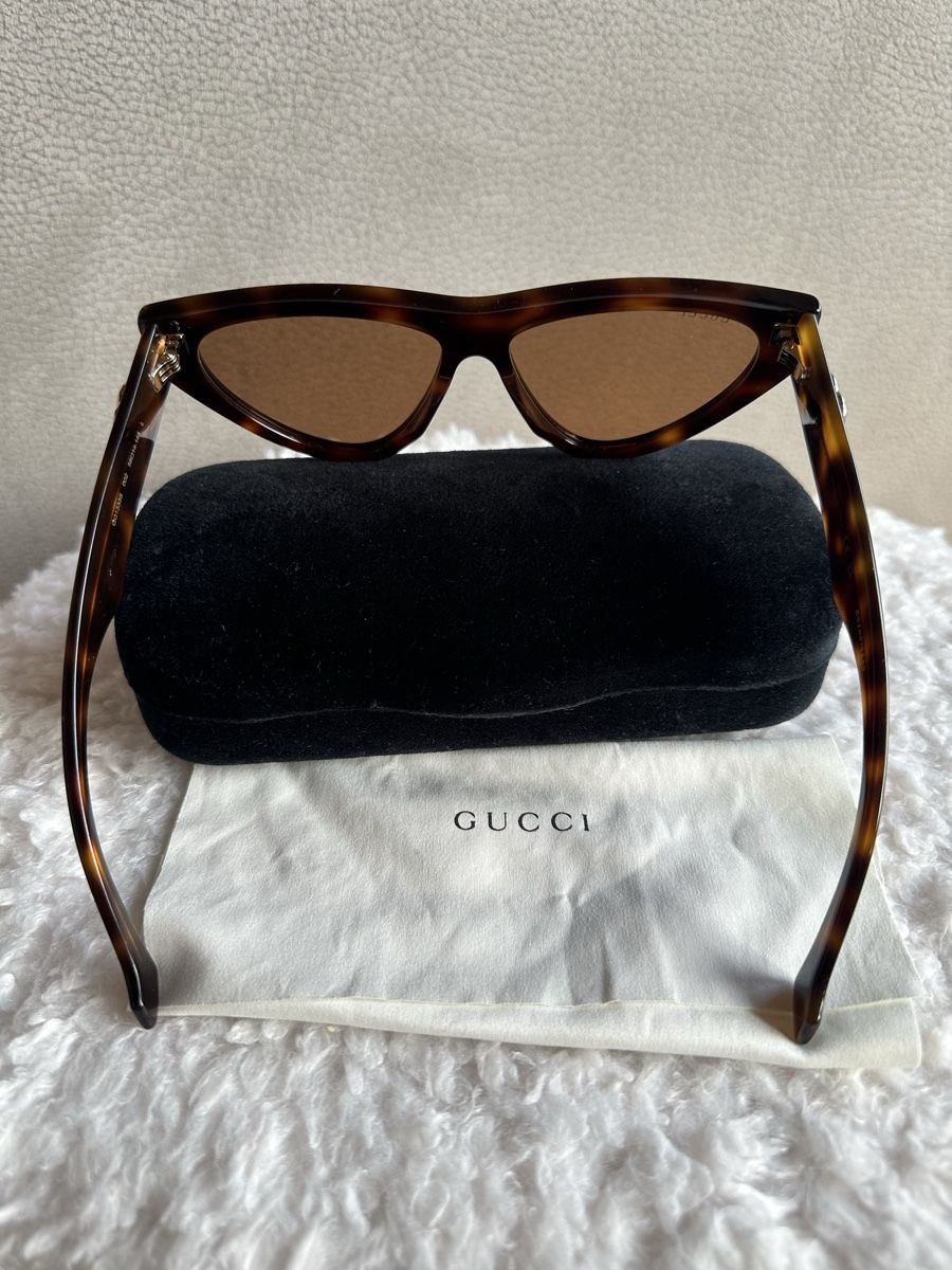 Gucci Occhiali & Lenti: Gucci Sunglasses Brown Tortoise Shell - Summer Ready! – Usato da Spreitenbach venduto da Wa-C789