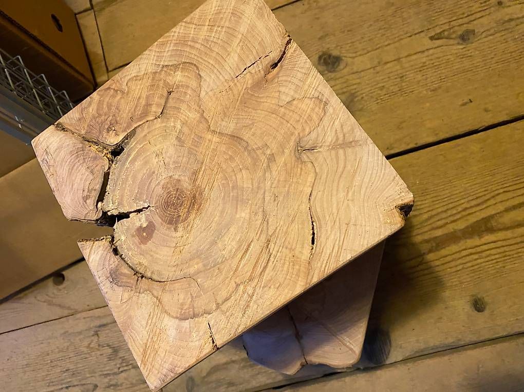 Articoli in legno: 2 Hartholzklötze – Usato da Strengelbach venduto da Luftschutzsoldat 1