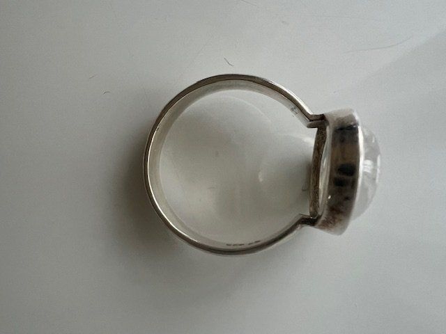 Anelli: Ring Silber 925 mit Stein, NEU! – Nuovo (secondo la descrizione) da Walenstadt venduto da ricamul 9