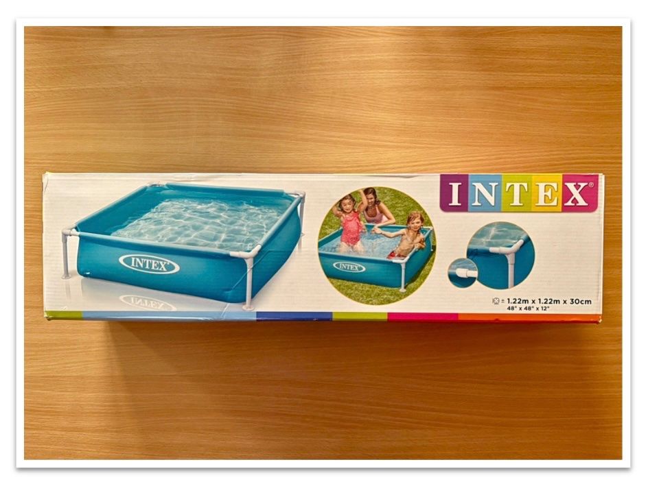 Intex Schwimmbad: Intex Pool Mini Frame - swimming pool für Kinder – Neu und originalverpackt aus Murten von Anne.M 1