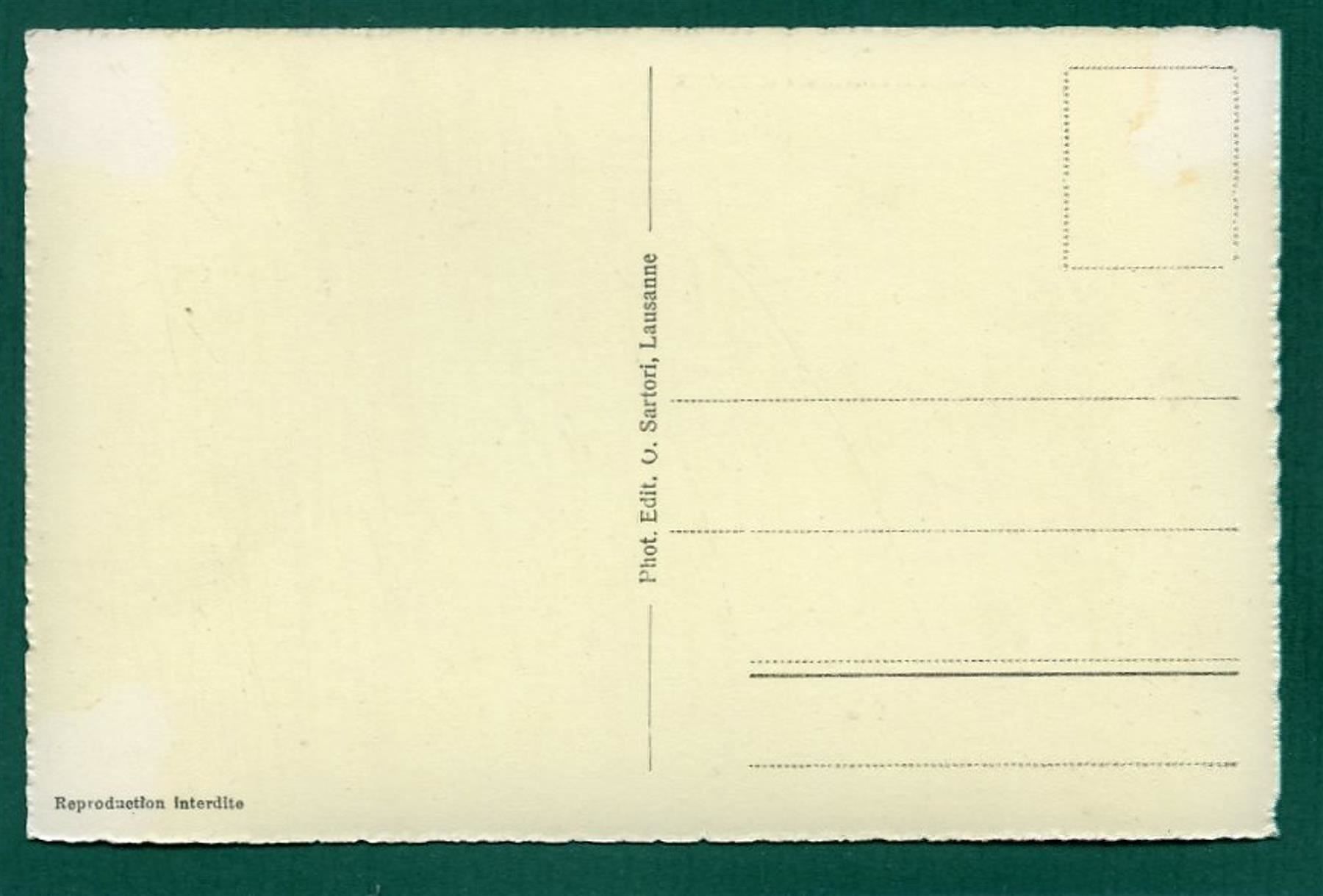 Cartoline postali: Lac Léman et Dents du Midi, ungelaufen – Usato da Sargans venduto da Hausi1951 1