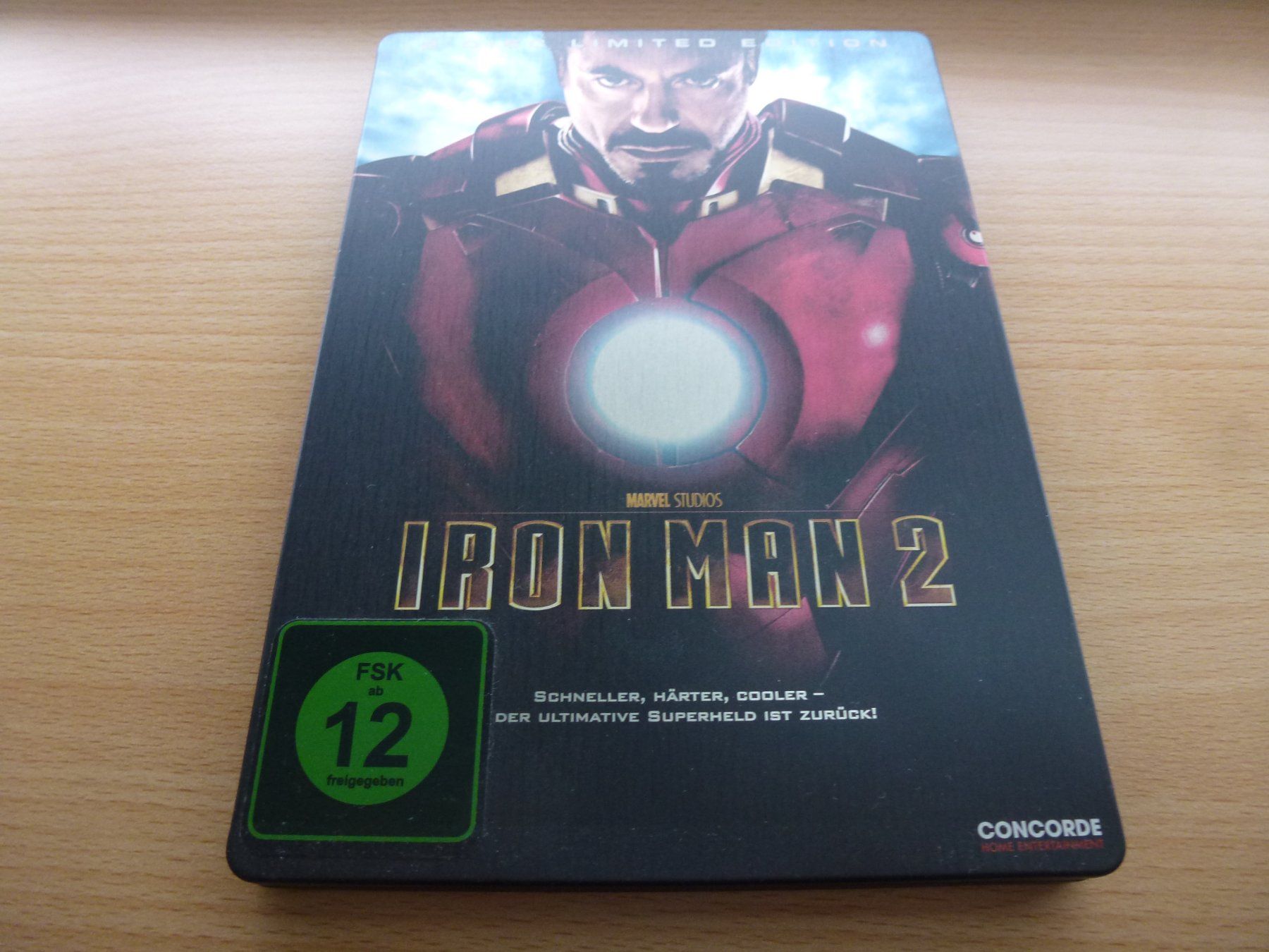 Alle DVDs: Iron Man 2 2 Disc Limited Edition , Metallgehäuse – Gebraucht aus Hombrechtikon von HGK50