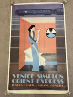 Affiche poster orient express 1981