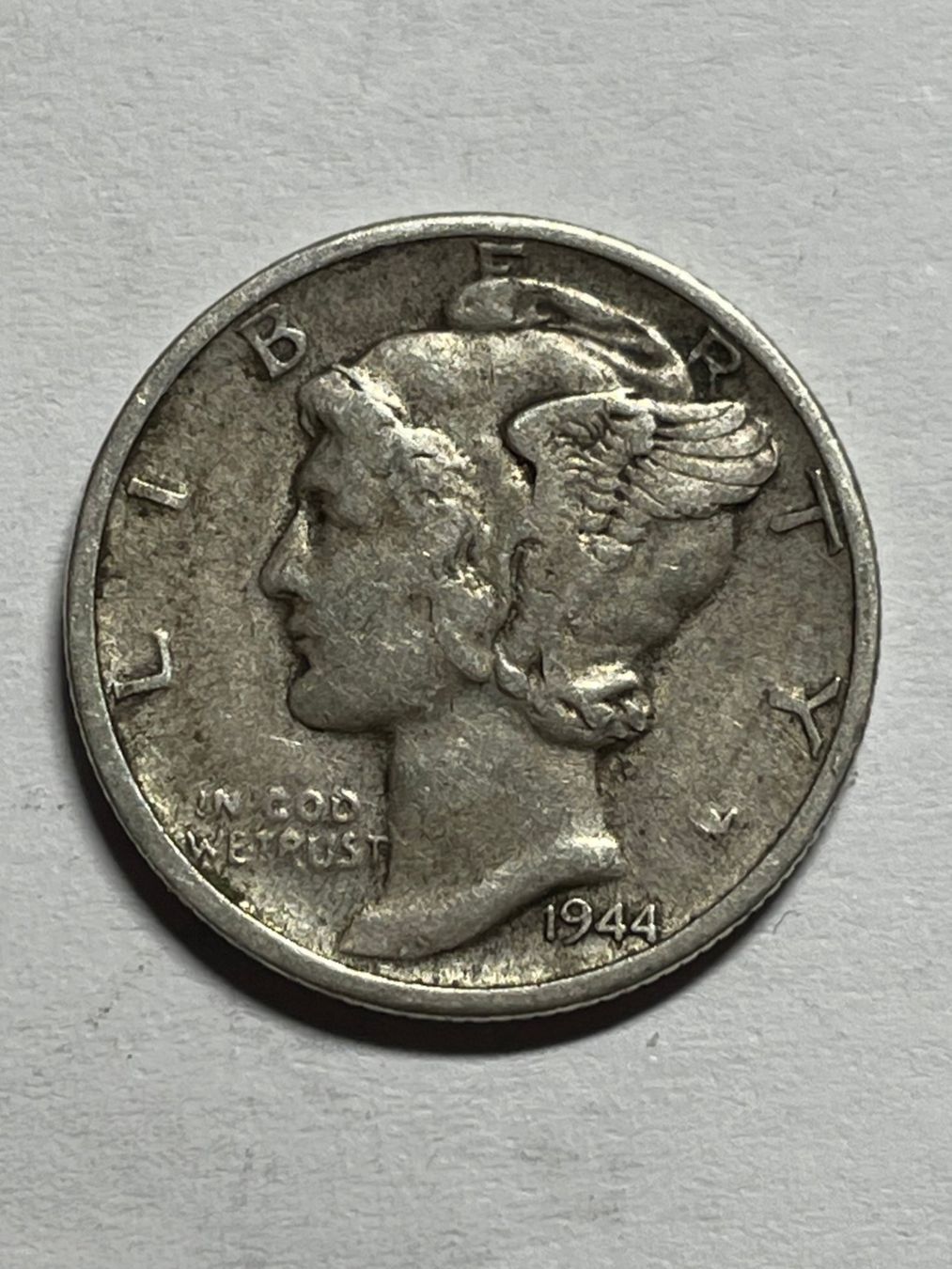 Alle Münzen: (82) Mercury Dime 1944-D USA – Gebraucht aus Aesch BL von masmusgo