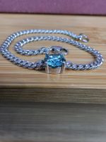 Bracelet argent avec diamant de moissanite de 1 ct GRA