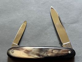 Sackmesser Bleuler 72 mm - Horn - selten - Top Zustand