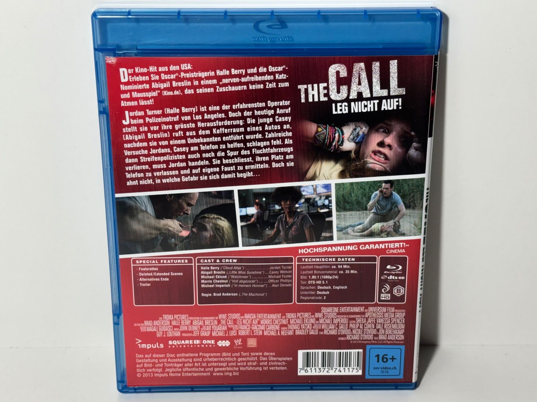 Alle DVDs: The Call - Leg nicht auf! Blu Ray – Gebraucht aus Wilderswil von Sstriker 1