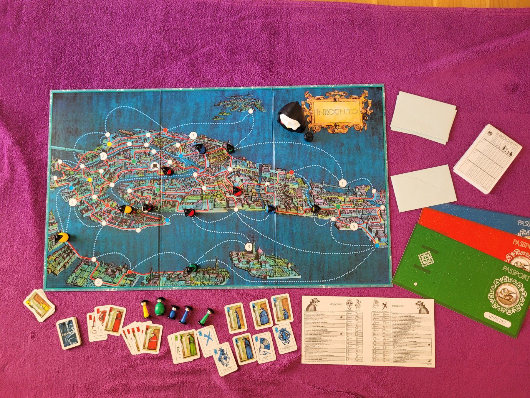 Giochi: Spiel - Inkognito von MB – Usato da Müllheim Dorf venduto da Seeeule01 5