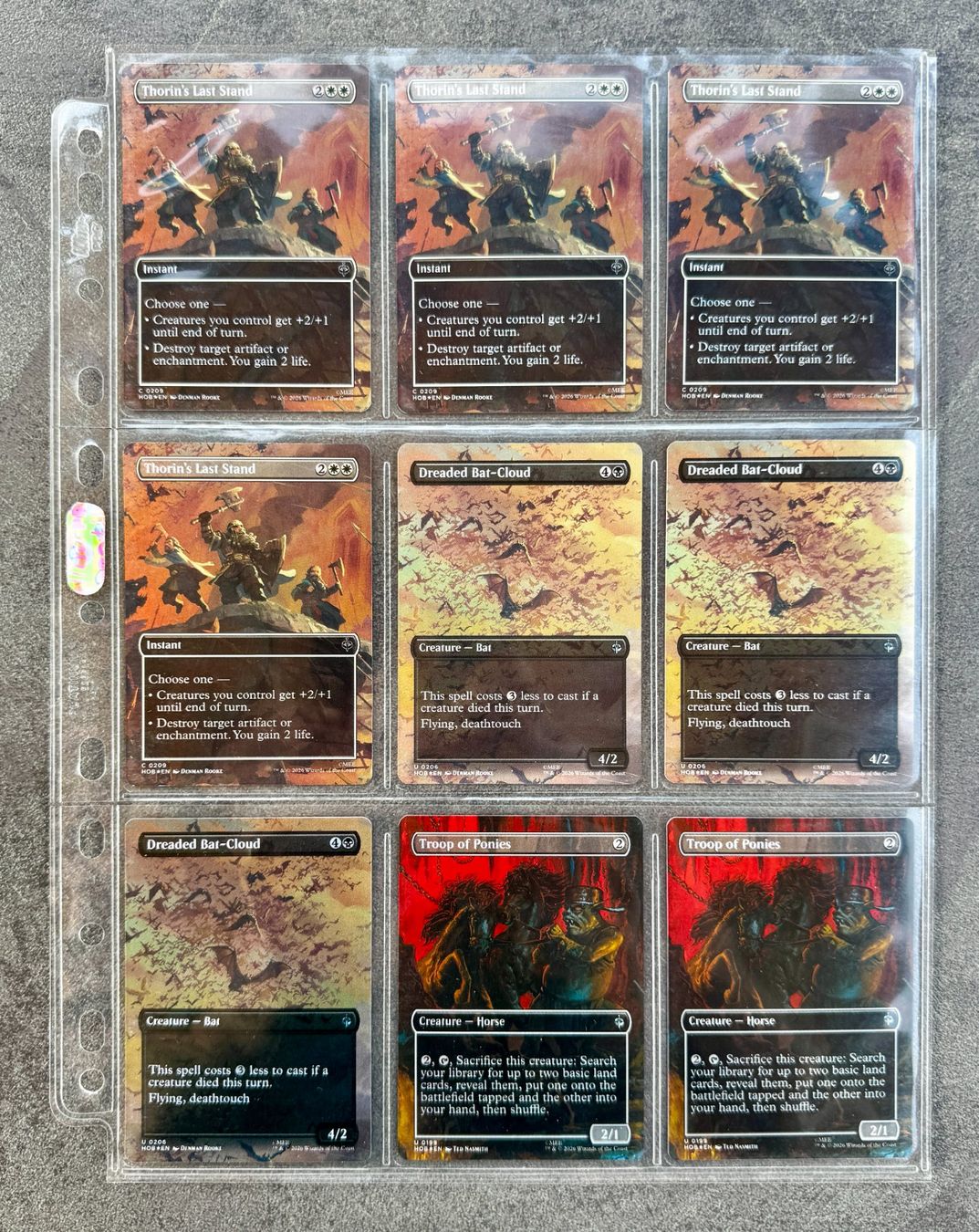 Magic The Gathering Carte collezionabili: 11 Borderless Foil Postercards The Hobbit NM – Nuovo (secondo la descrizione) da Rechthalten venduto da hosme_be