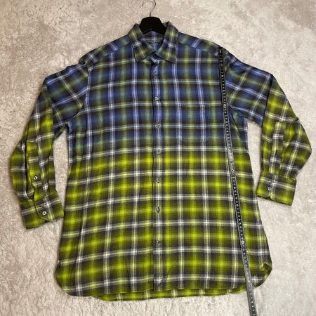Van Laack Royal Flanellhemd Kariert Gr. L 100% Baumwolle