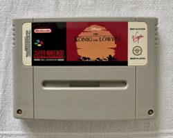 SNES Spiel: Disney Der König der Löwen (PAL Version)