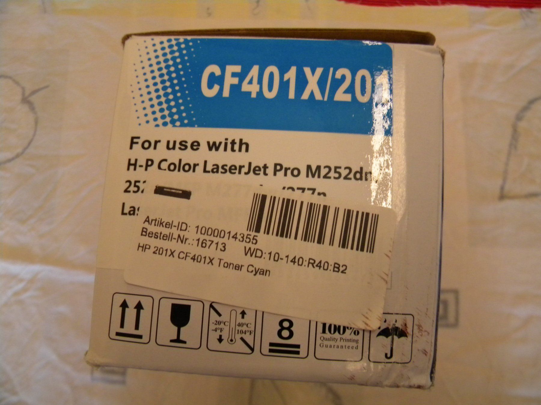 Druckerpatronen & Toner: CF401X 201X – Neu und originalverpackt aus Bühler von Wini100 1